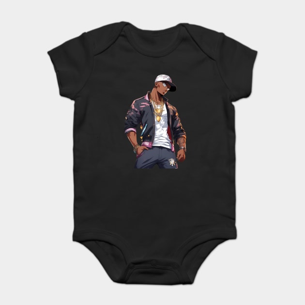 Latino Gang Baby Bodysuit by animegirlnft